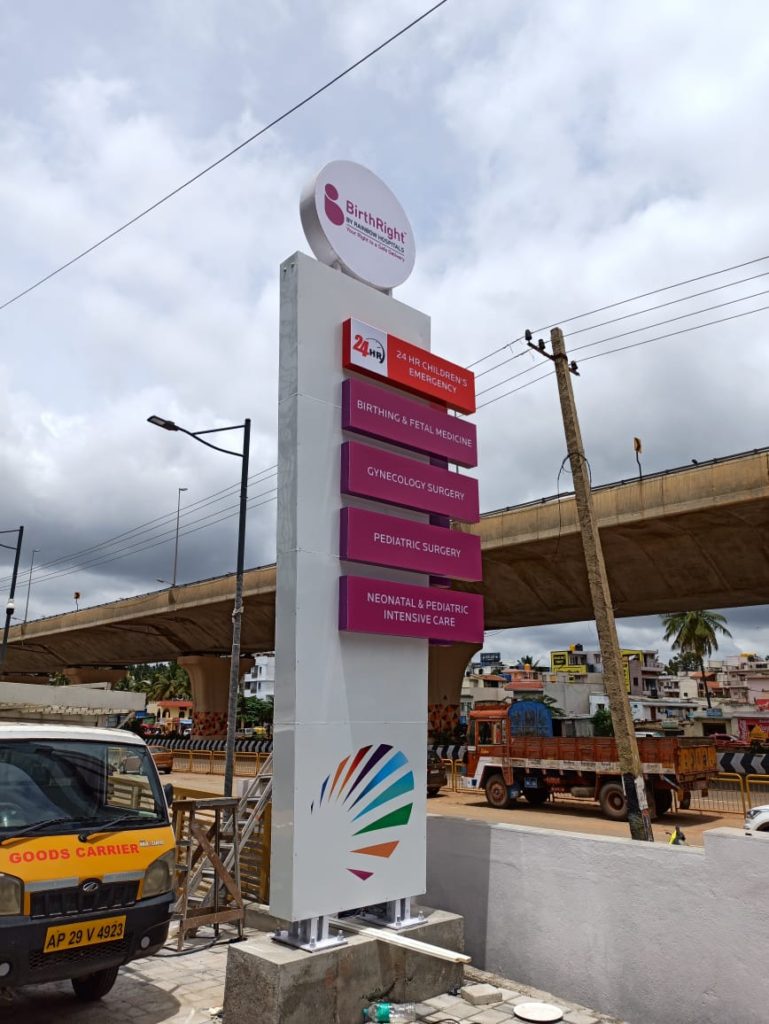 Hospital Signage Hyderabad