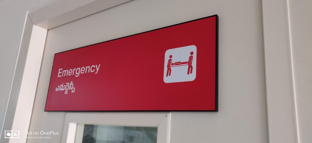 Hospital Internal Signage Hyderabad